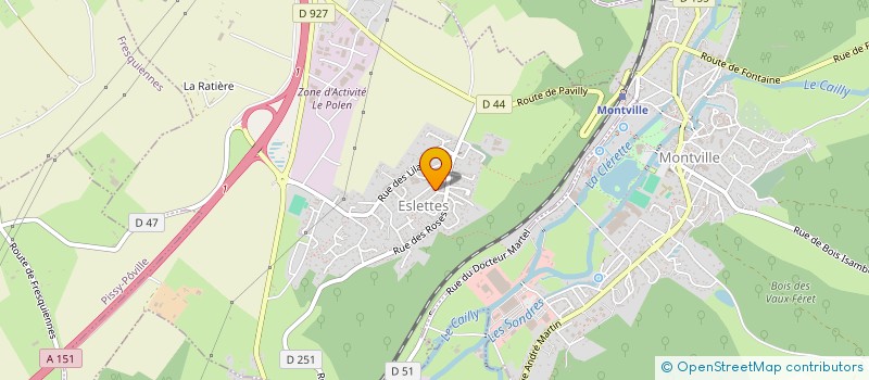 localisation de l'entreprise 912 019 999   ESLETTES