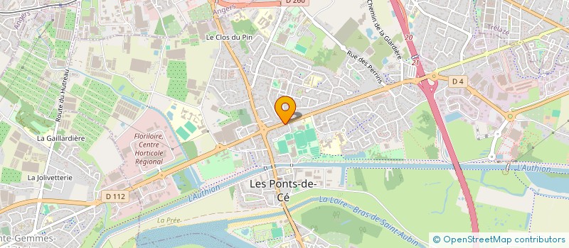 localisation de l'entreprise 912 021 516   LES PONTS-DE-CE