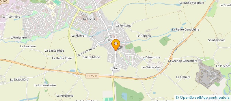localisation de l'entreprise 912 022 662 à LES HERBIERS