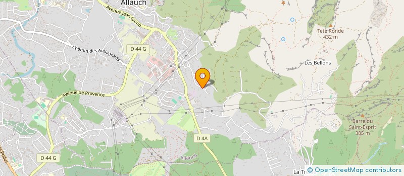 localisation de l'entreprise 912 045 408 à ALLAUCH