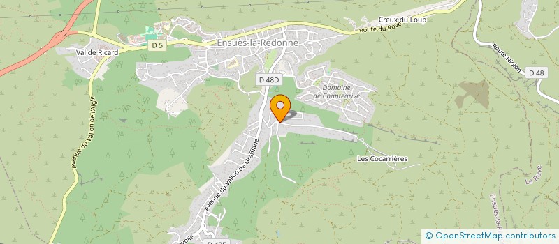 localisation de l'entreprise 912 046 760   ENSUES-LA-REDONNE