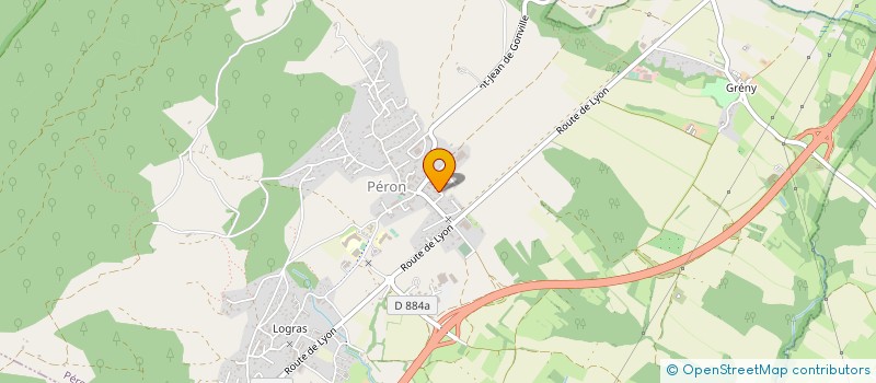 localisation de l'entreprise 912 061 819   PERON