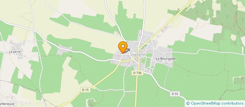 localisation de l'entreprise 912 062 221   LES METAIRIES