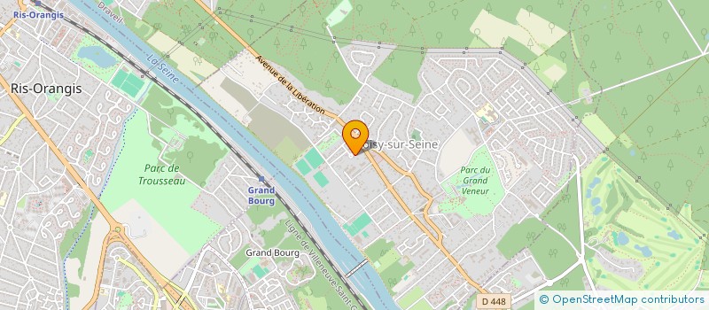 localisation de l'entreprise 912 065 620  à SOISY-SUR-SEINE