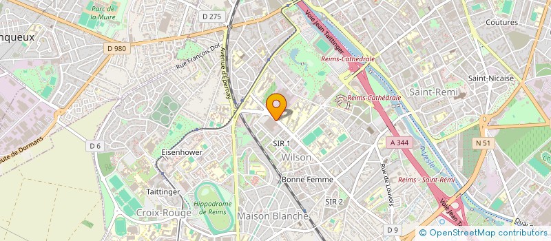 localisation de l'entreprise 912 067 402   REIMS