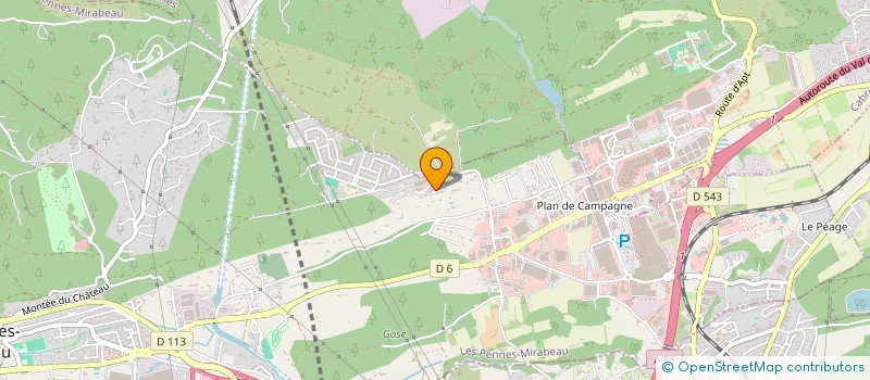 localisation de l'entreprise 912 106 804 à LES PENNES-MIRABEAU
