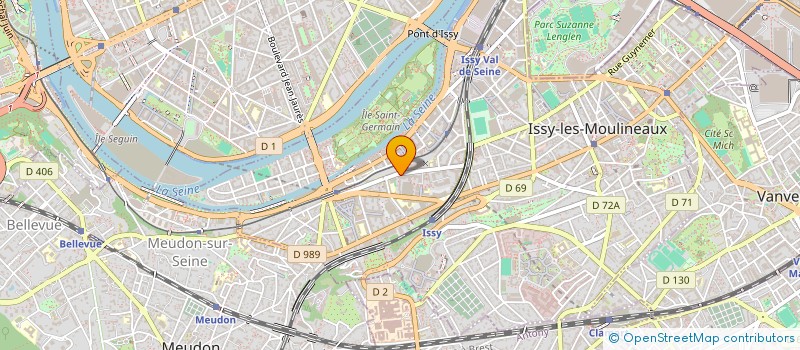 localisation de l'entreprise 912 117 736 à ISSY-LES-MOULINEAUX