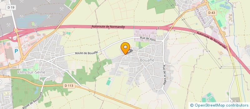 localisation de l'entreprise 912 118 197   BOUAFLE