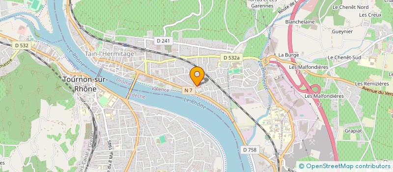 localisation de l'entreprise 912 122 744   TAIN-L'HERMITAGE