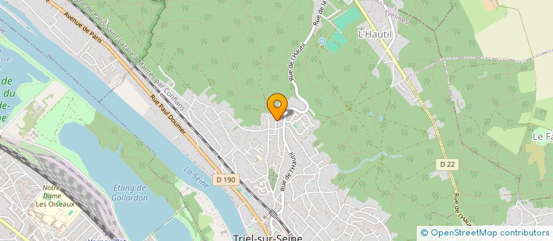 localisation de l'entreprise 912 146 800   TRIEL-SUR-SEINE