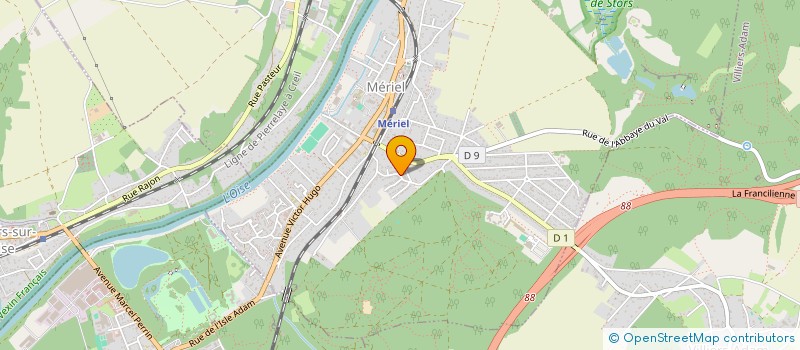 localisation de l'entreprise 912 153 095 à CHAMBLY