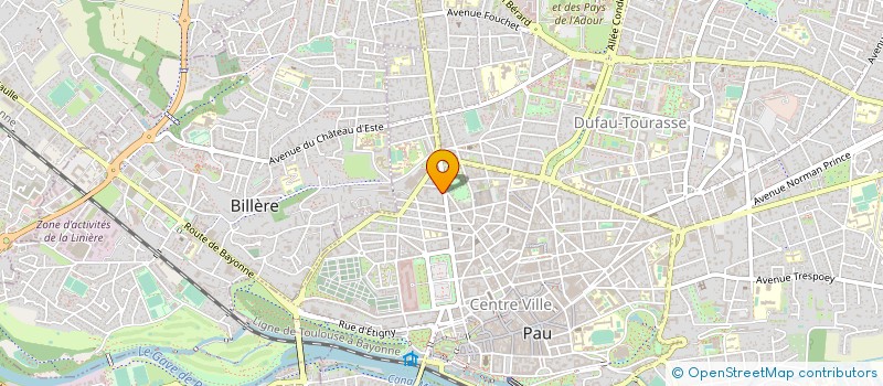 localisation de l'entreprise 912 165 065  à PAU