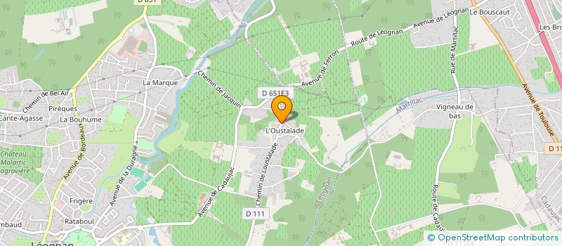 localisation de l'entreprise 912 173 358   LEOGNAN