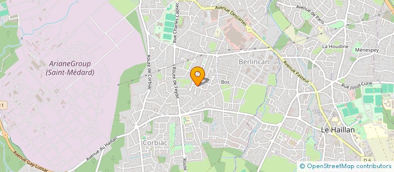 localisation de l'entreprise 912 173 408   SAINT-MEDARD-EN-JALLES