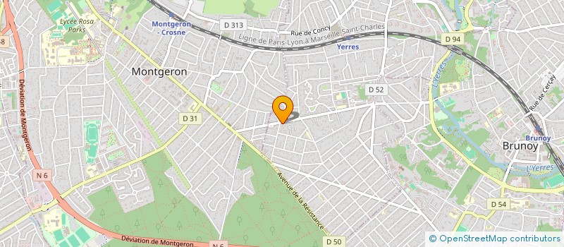 localisation de l'entreprise 912 179 090   CROSNE