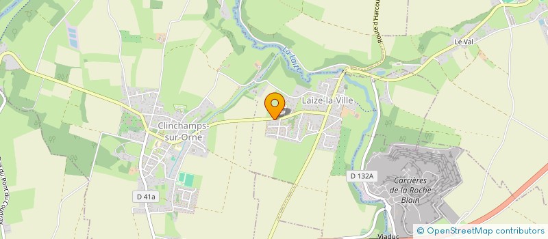 localisation de l'entreprise 912 179 355   LAIZE-CLINCHAMPS