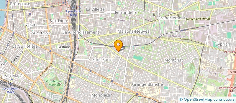 localisation de l'entreprise 912 181 492   LYON