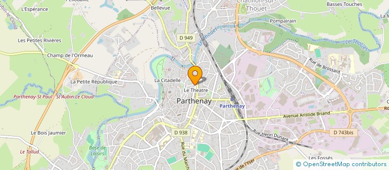 localisation de l'entreprise 912 182 664   PARTHENAY