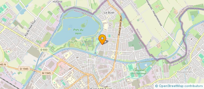 localisation de l'entreprise 912 184 686   ARMENTIERES