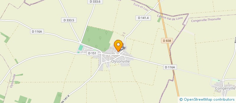 localisation de l'entreprise 912 187 168 à OYSONVILLE