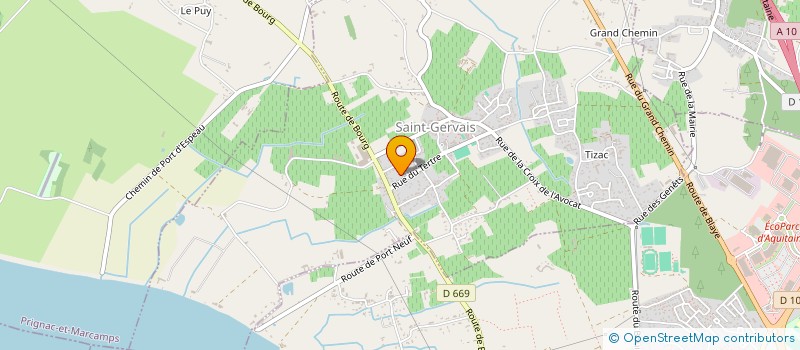 localisation de l'entreprise 912 189 701   SAINT-GERVAIS