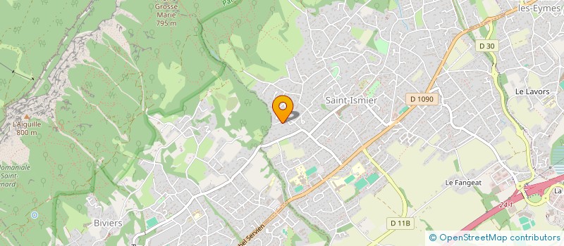 localisation de l'entreprise 912 195 161   SAINT-ISMIER