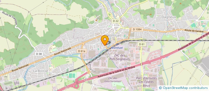 localisation de l'entreprise 912 201 498   MONTLUEL