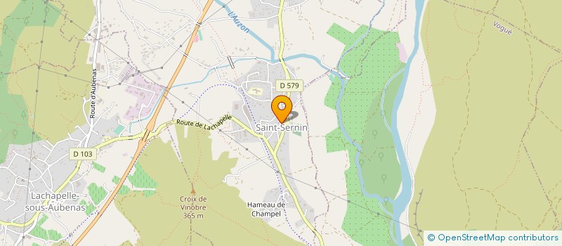 localisation de l'entreprise 912 215 381   SAINT-SERNIN