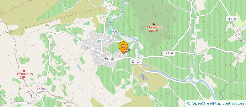 localisation de l'entreprise 912 215 977   FONTES