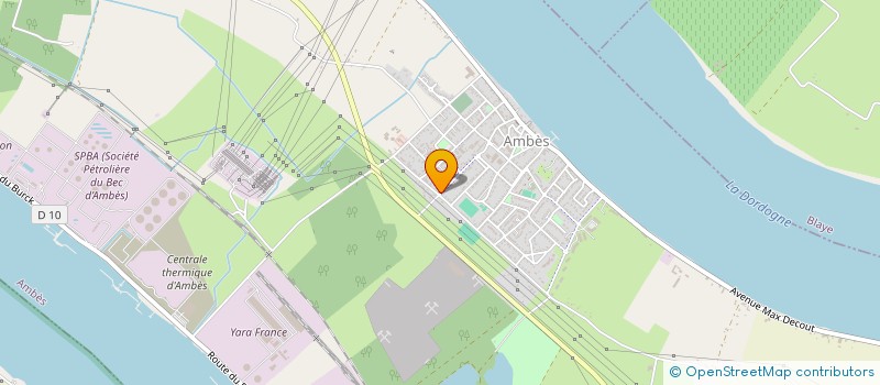 localisation de l'entreprise 912 219 912   AMBES