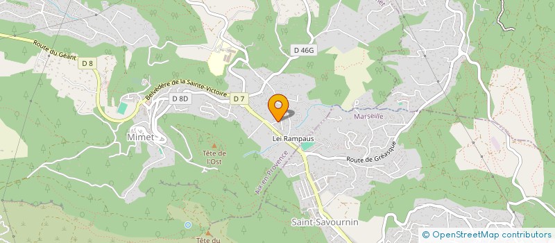 localisation de l'entreprise 912 229 606   SAINT-SAVOURNIN