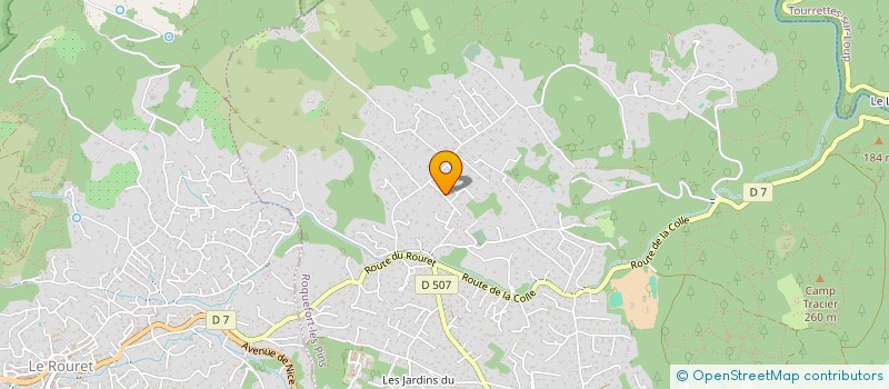 localisation de l'entreprise 912 233 111   ROQUEFORT-LES-PINS