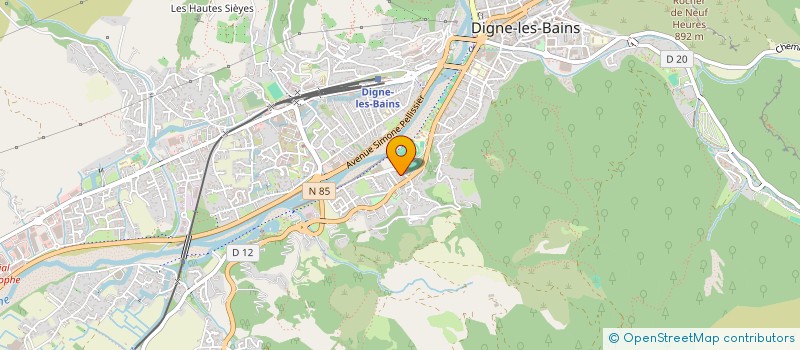 localisation de l'entreprise 912 249 091 à DIGNE-LES-BAINS