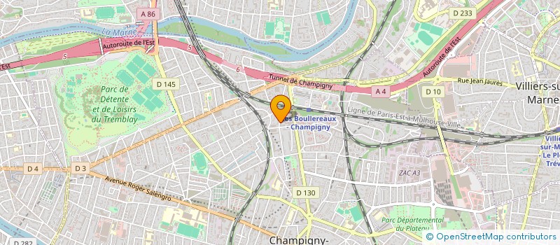 localisation de l'entreprise 912 259 280  à CHAMPIGNY-SUR-MARNE