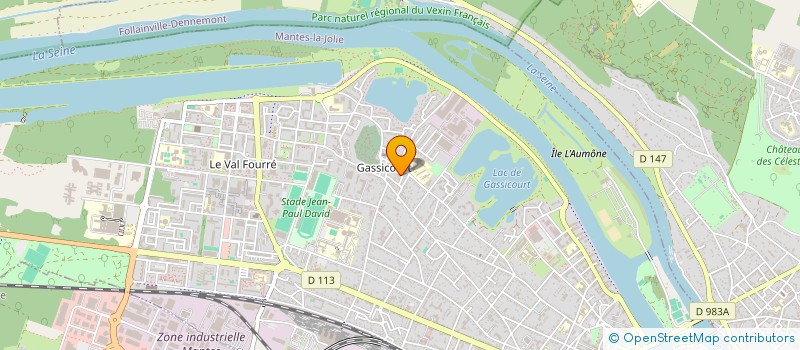 localisation de l'entreprise 912 280 955   MANTES-LA-JOLIE