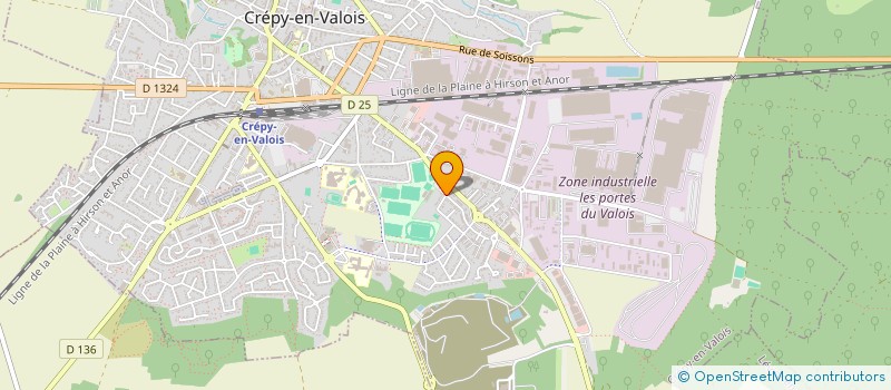 localisation de l'entreprise 912 282 878   CREPY-EN-VALOIS