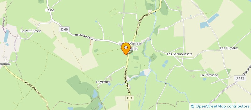 localisation de l'entreprise 912 291 515   SAINT-PIERRE-LES-BOIS