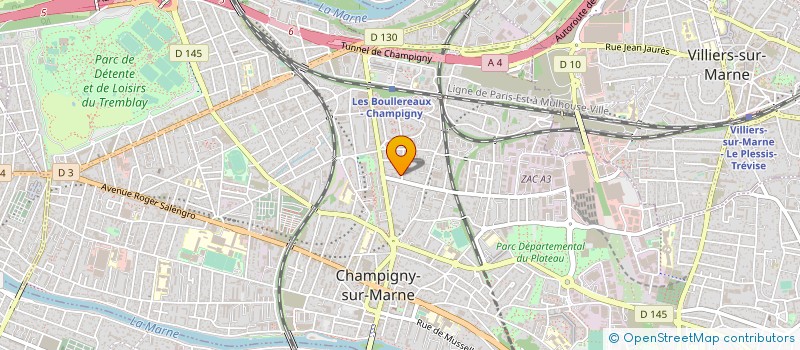 localisation de l'entreprise 912 305 265   CHAMPIGNY-SUR-MARNE