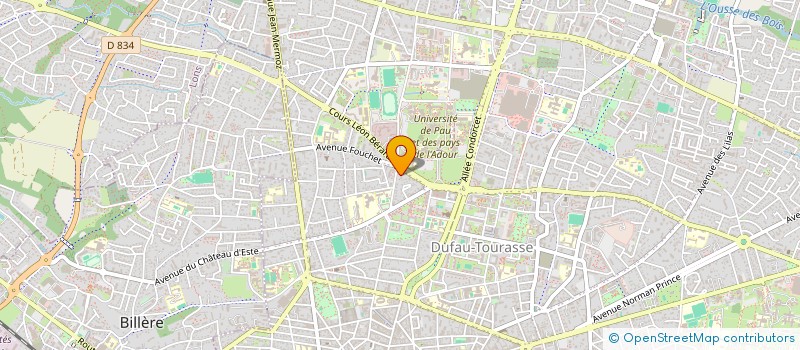 localisation de l'entreprise 912 319 399   TALENCE