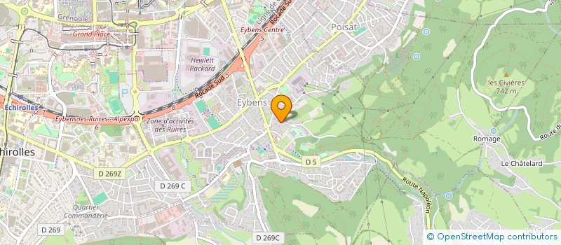 localisation de l'entreprise 912 370 517 à SAINT-MARTIN-D'HERES