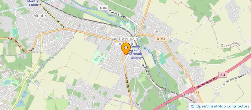 localisation de l'entreprise 912 383 478   QUINCY-VOISINS