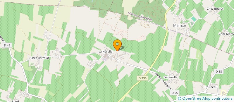 localisation de l'entreprise 912 384 658   SEGONZAC