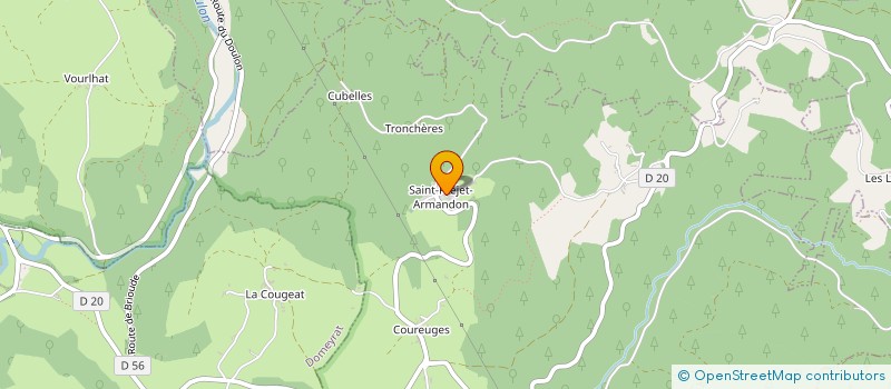 localisation de l'entreprise 912 390 150 à COUTEUGES