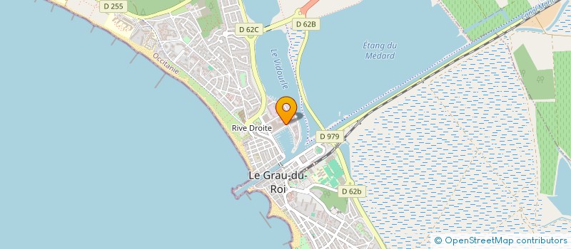 localisation de l'entreprise 912 402 005   LE GRAU-DU-ROI