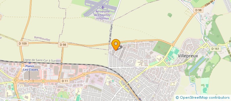 localisation de l'entreprise 912 427 333   VILLEPREUX