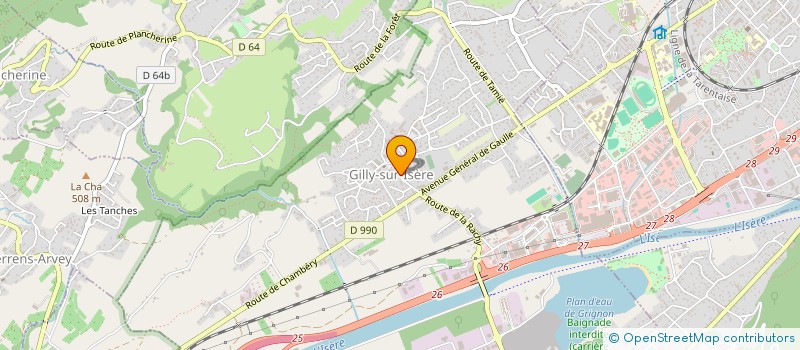 localisation de l'entreprise 912 428 810   ALBERTVILLE