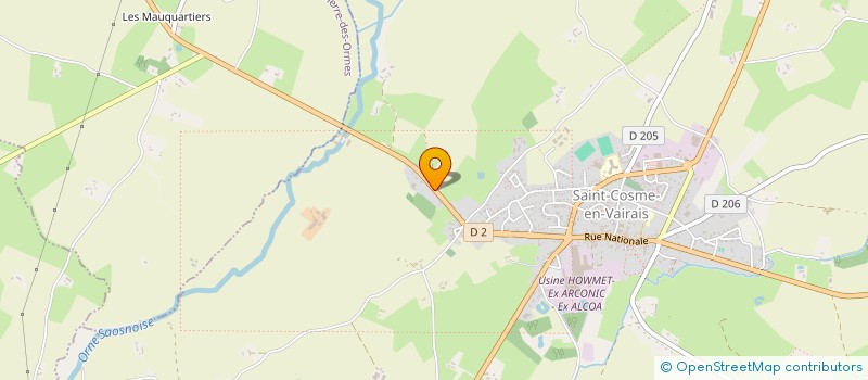 localisation de l'entreprise 912 452 711   SAINT-COSME-EN-VAIRAIS