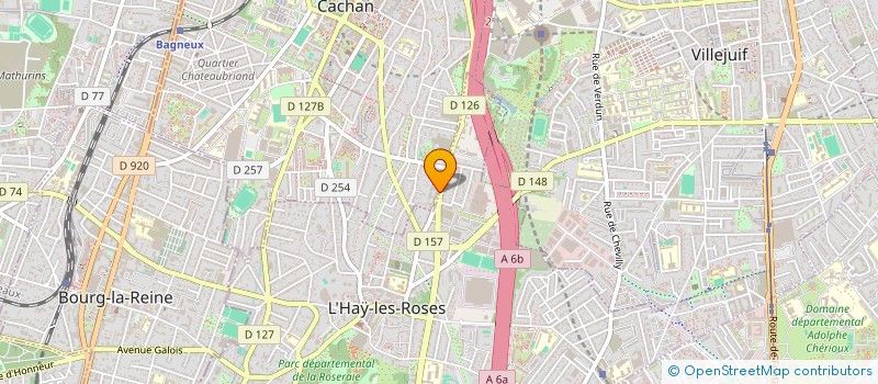 localisation de l'entreprise 912 456 381 à CACHAN