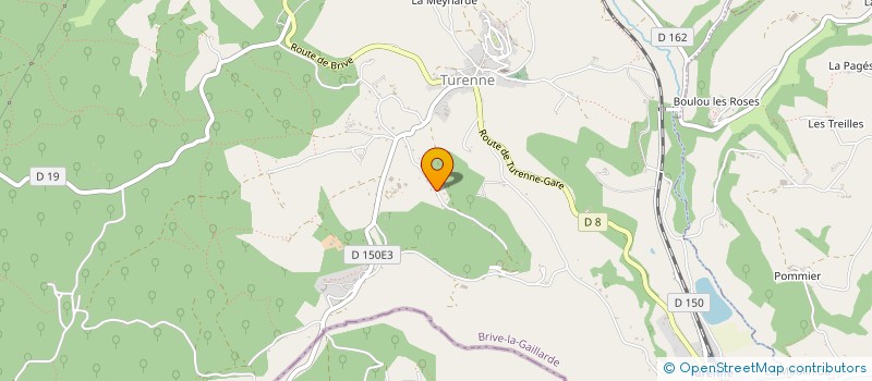 localisation de l'entreprise 912 465 168   TURENNE