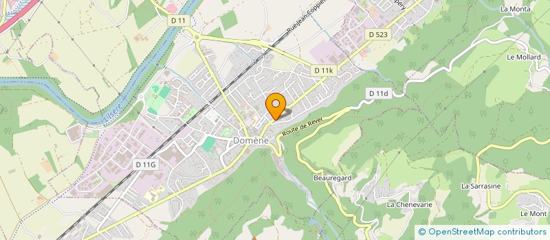 localisation de l'entreprise 912 466 778   DOMENE